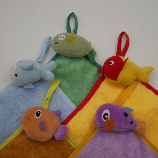 3D Cartoon Fish Mini Towel - Image 2