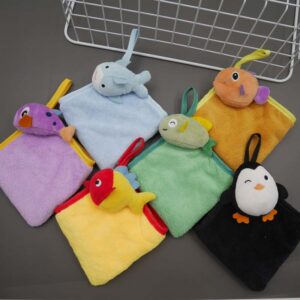 3D Cartoon Fish Mini Towel