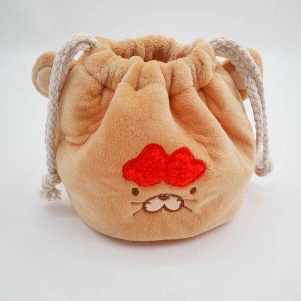 Drawstring Plush Storage Bag - Image 3