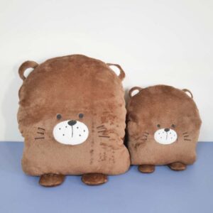 Bear Plush Pillow with Blanket