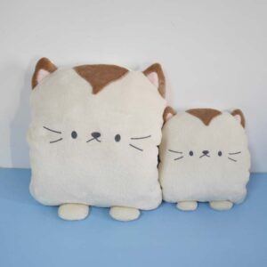 Cat Plush Pillow with Blanket