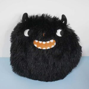 Black Viral Plush Pillow