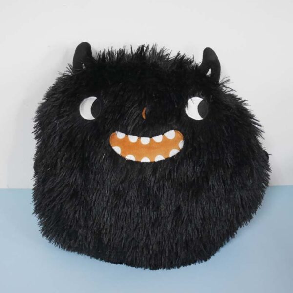 Black Viral Plush Pillow