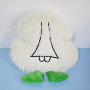 White Viral Plush Pillow