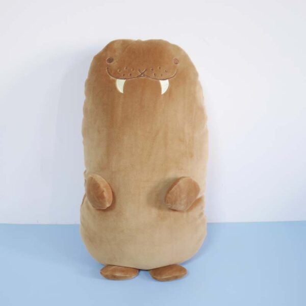 Plush Elastic Short-Pile Pillow - Image 5