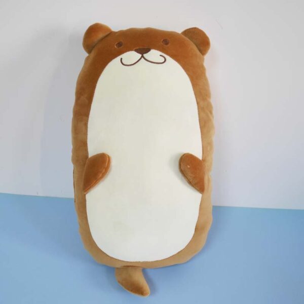 Plush Elastic Short-Pile Pillow - Image 3