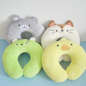 Cartoon Animal Plush U-shaped Pillow