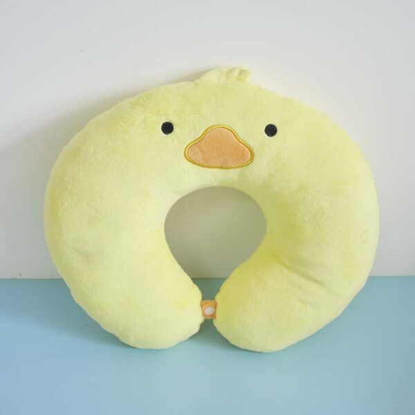 Cartoon Animal Plush U-shaped Pillow - Image 3