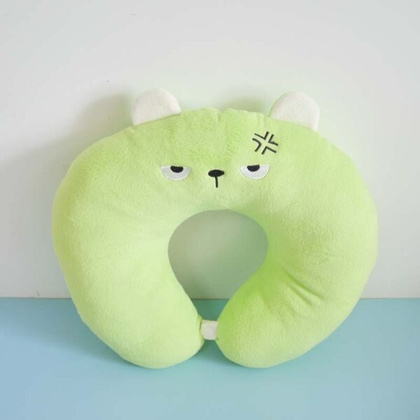 Cartoon Animal Plush U-shaped Pillow - Image 4