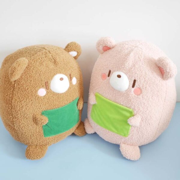 Pocket Design Bear Plush Pillow - Image 2