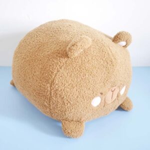 Cloud-like Soft Brown Bear Pillow