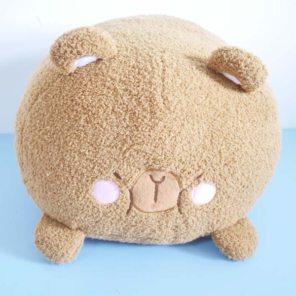 Cloud-like Soft Brown Bear Pillow - Image 2