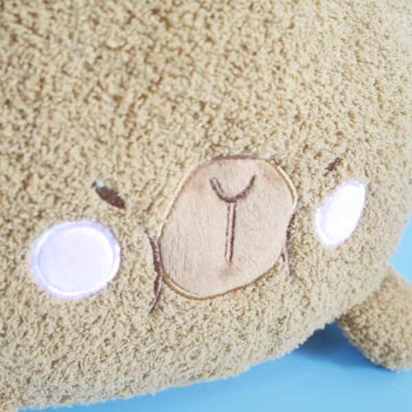 Cloud-like Soft Brown Bear Pillow - Image 3