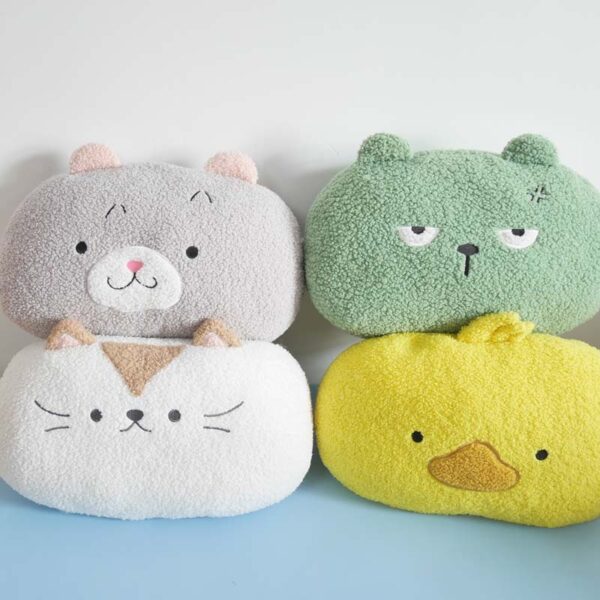 Teddy Plush Animal Pillow - Image 2