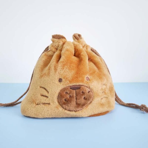 Plush Drawstring Pouch - Image 3