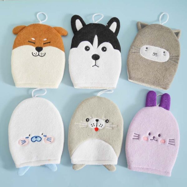 Fun Animal Bath Mitten