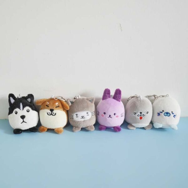 Cute Plush Keychain - Image 2