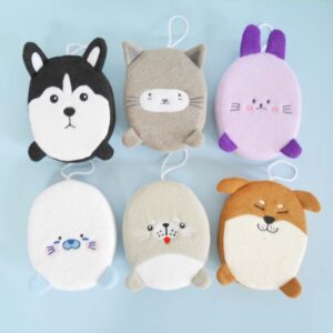 3D Animal Bath Scrubber