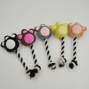Paw-Shaped Rope Dog Toy