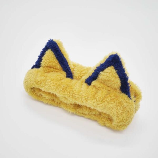 Soft Long Plush Cat Ear Headband - Image 2
