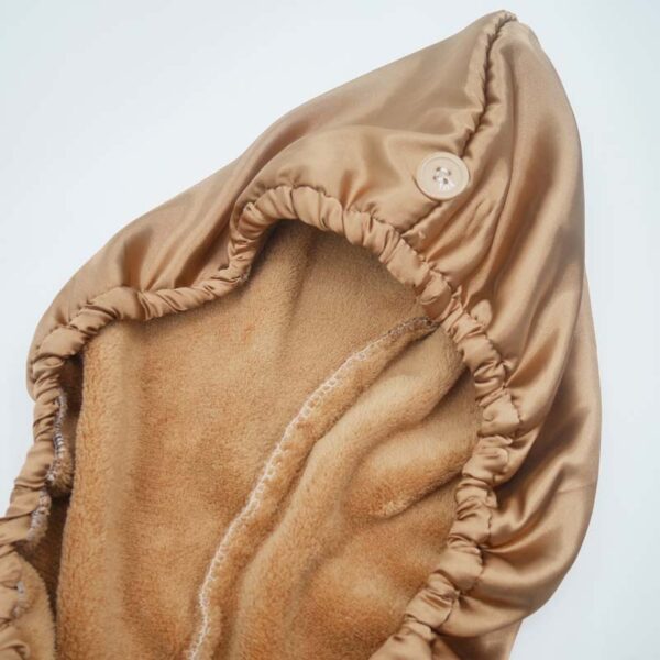 Satin Double-Layer Hair Towel - Image 5