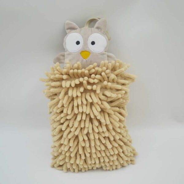 Long Chenille Animal Hand Towel - Image 3