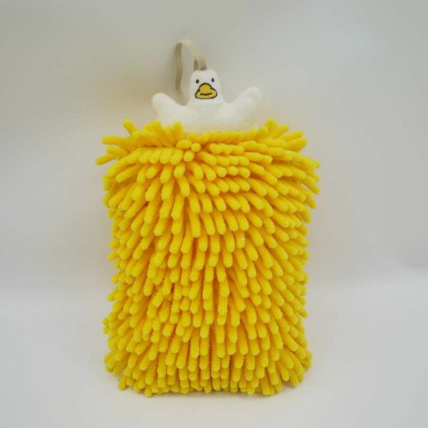 Long Chenille Animal Hand Towel - Image 4