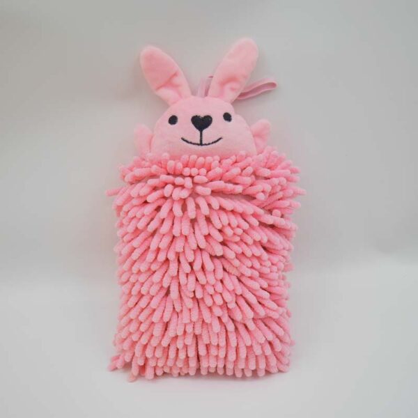 Long Chenille Animal Hand Towel - Image 6