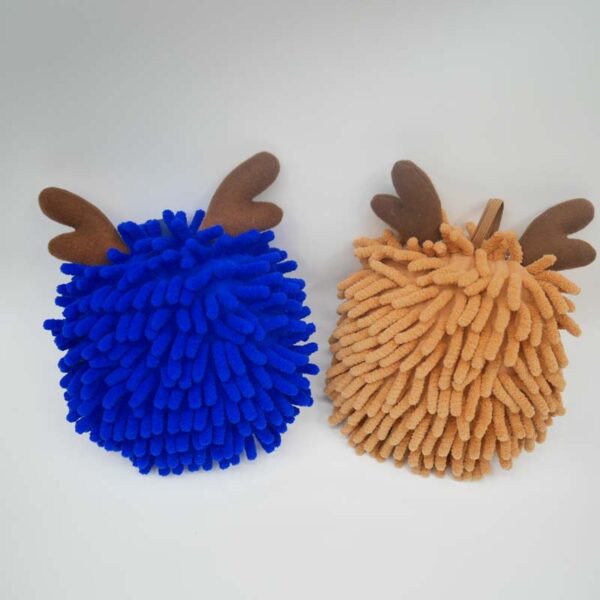 Chenille Hand Drying Ball (Deer) - Image 2