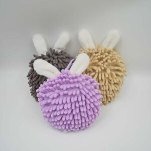 Chenille Hand Drying Ball(Bunny）