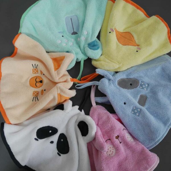 Cartoon Animal Hand Towel