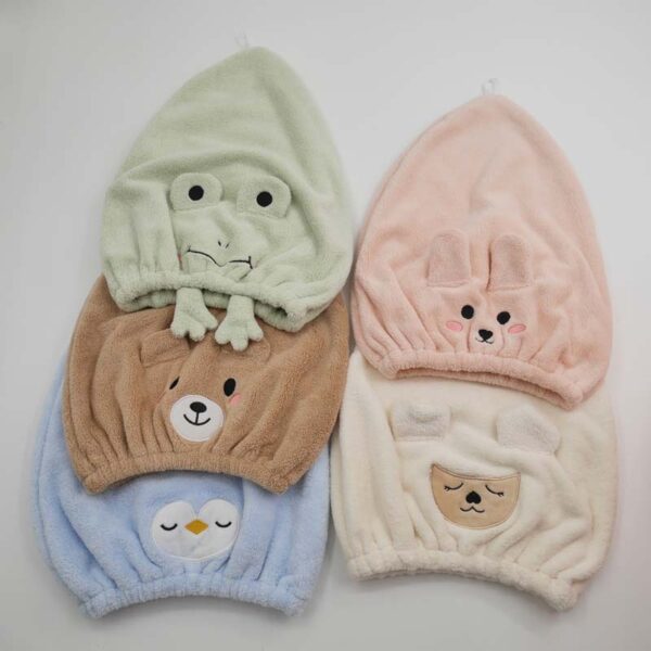 Kids Cartoon Hair Towel