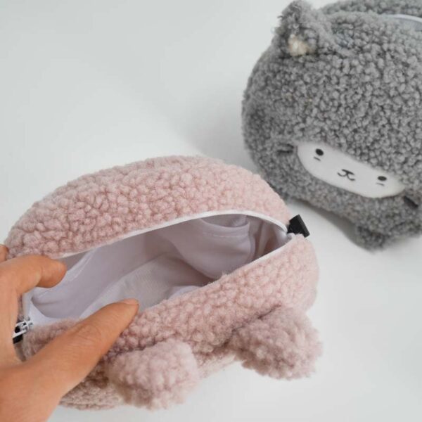 Crossbody Plush Storage Bag - Image 8