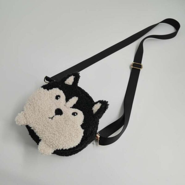 Crossbody Plush Storage Bag - Image 6