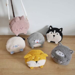 Crossbody Plush Storage Bag