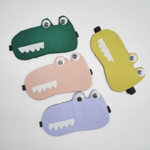 Crocodile Sleep Mask with Rotating Eyes