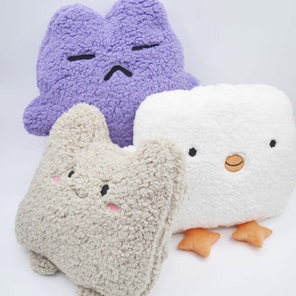 Plush Bubble Fleece Pillow
