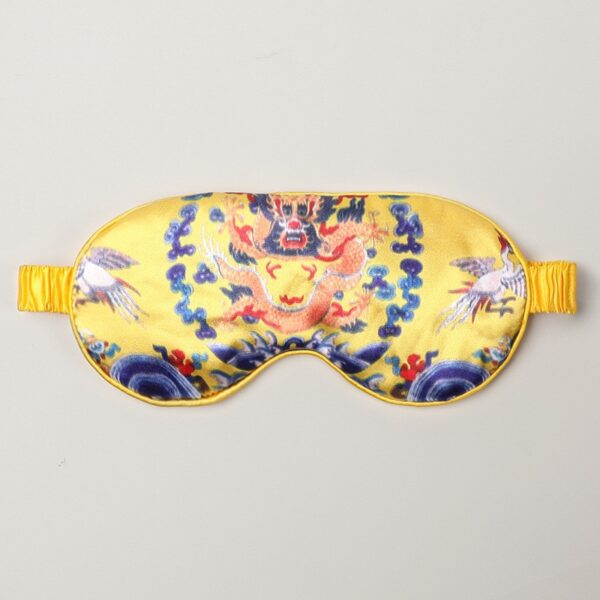 Printed Satin Sleep Mask - Image 6