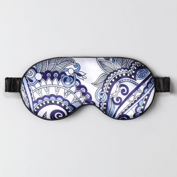Printed Satin Sleep Mask