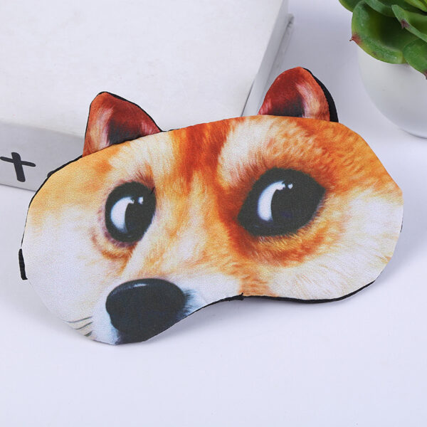 Printed Cat/Dog Sleep Mask - Image 2