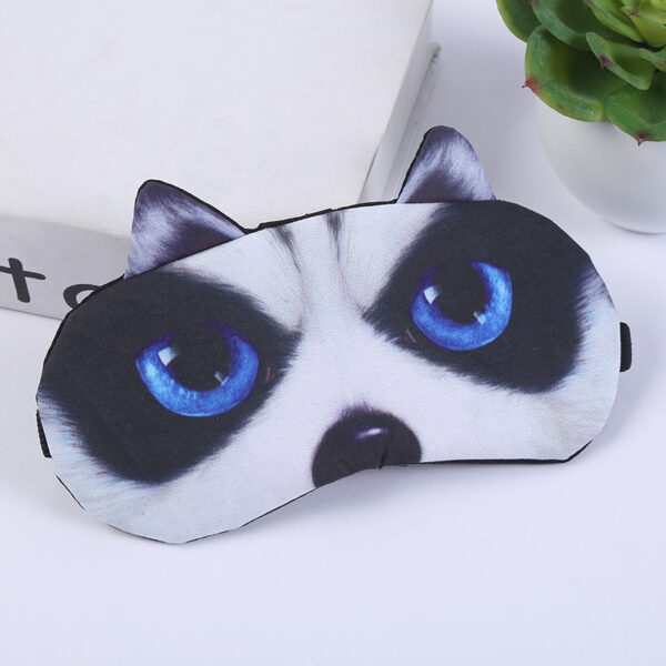 Printed Cat/Dog Sleep Mask - Image 7