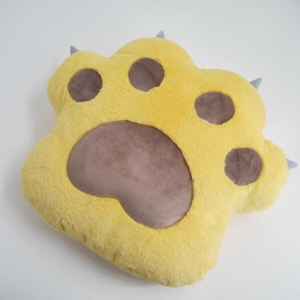 Unique Paw Shaped Large Plush Toy Car Cushion - Image 3