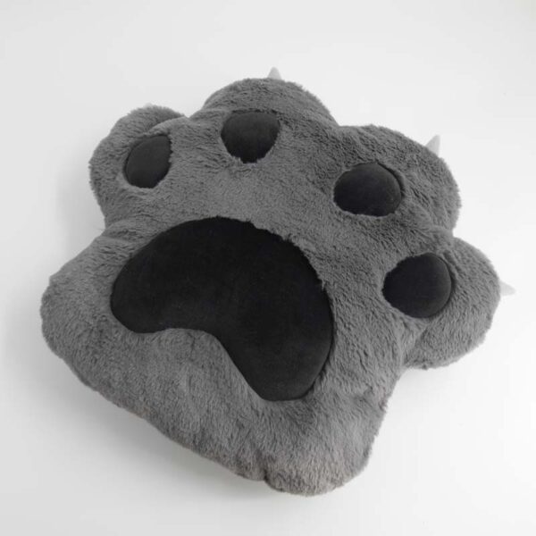 Unique Paw Shaped Large Plush Toy Car Cushion - Image 2
