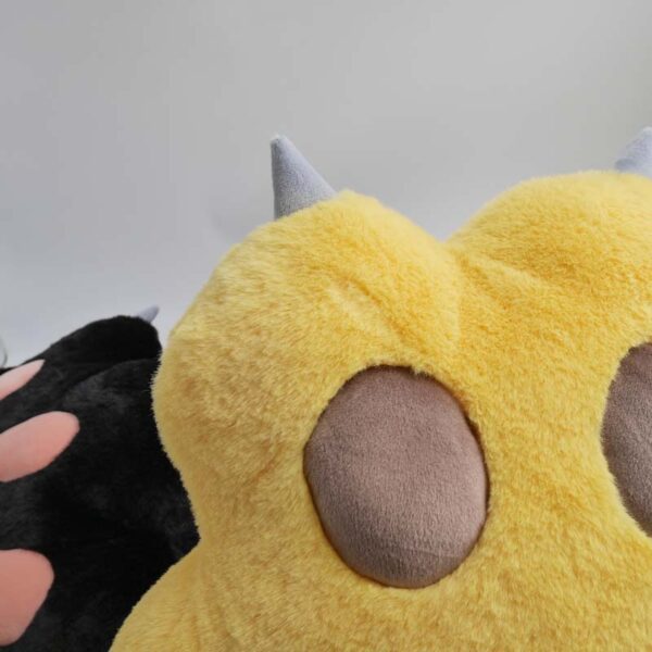 Unique Paw Shaped Large Plush Toy Car Cushion - Image 5